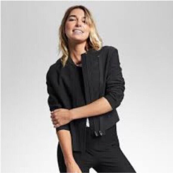 Athleta Stellar Black Jacket Blazer - Picture 6 of 6